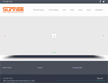 Tablet Screenshot of digitalsunrise.com